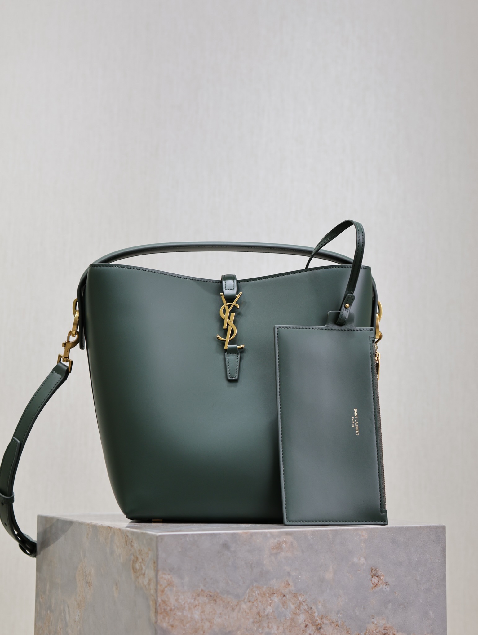 Ysl LE 5À7 Dark Green 742828